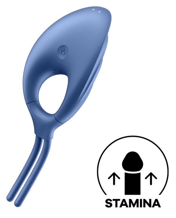 Cockring vibrant Swordsman Satisfyer Bleu – Image 7