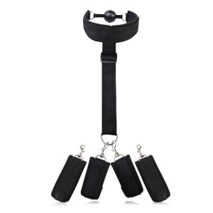 Collier Baillon et Liens Bondage