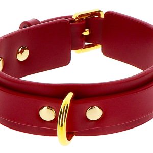 Collier D-Ring Taboom Rouge