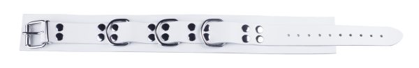 Collier en cuir Ultra Blanc – Image 4