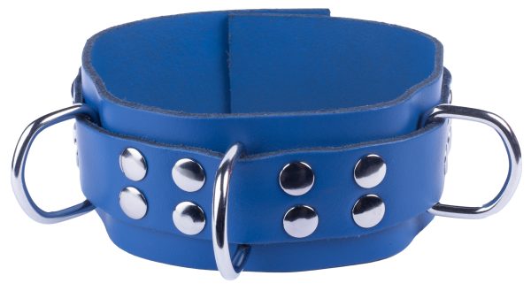 Collier en cuir Ultra Bleu – Image 2