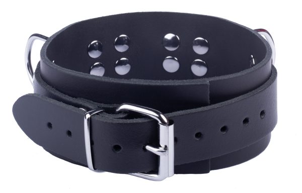 Collier en cuir Ultra Noir – Image 3