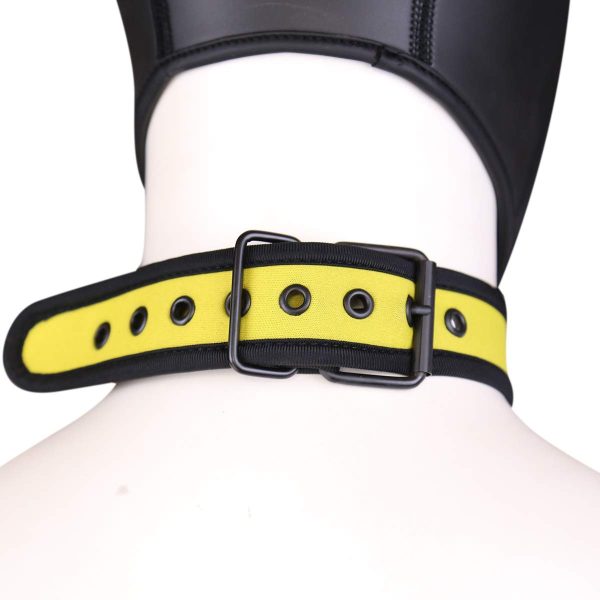 Collier en néoprène Jaune – Image 2