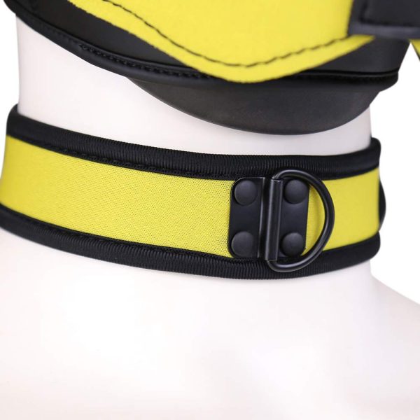 Collier en néoprène Jaune – Image 3
