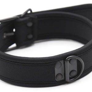 Collier en néoprène Noir