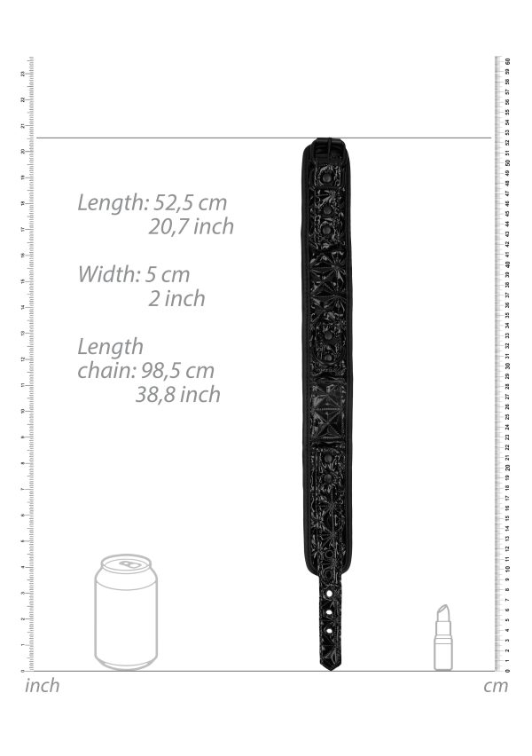 Collier et Laisse Luxury Noir – Image 7