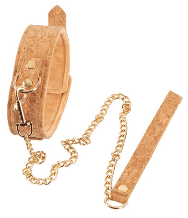 Collier-Laisse en liège Vegan Fetish – Image 3