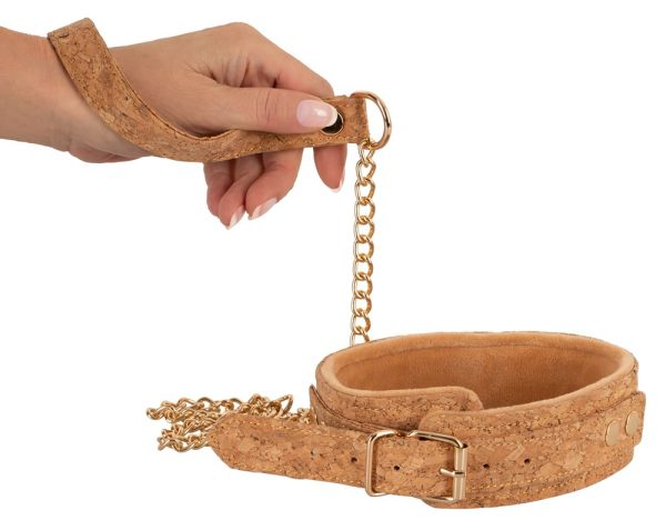 Collier-Laisse en liège Vegan Fetish – Image 4