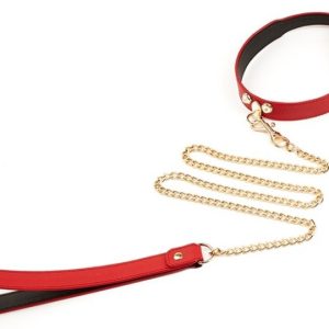 Collier-Laisse Master Me Rouge