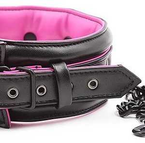 Collier Laisse Rose