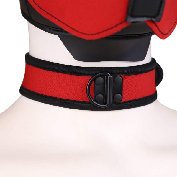Collier PUPPY Néoprène Rouge – Image 3