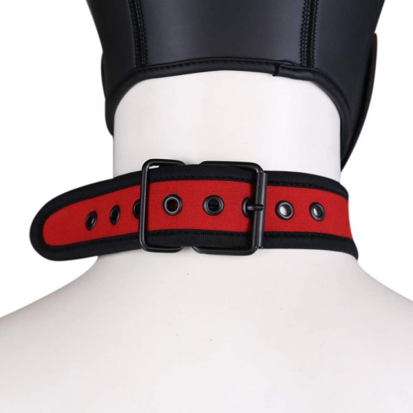 Collier PUPPY Néoprène Rouge – Image 4