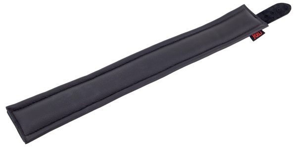 Collier rembourré en cuir avec Anneaux D Noir – Image 5