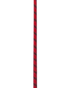 Cravache en cuir avec coeur rouge - 70cm