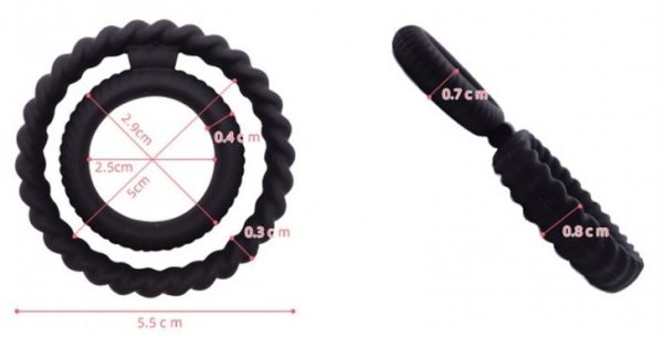 Double Cockring Dual Ring – Image 5