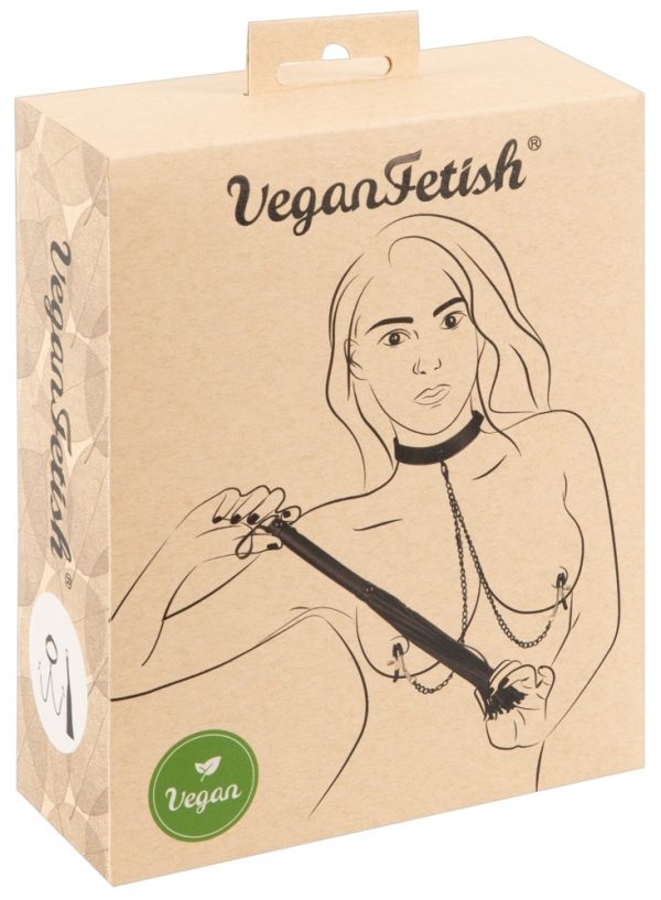 Ensemble Pince-Tétons et Martinet Vegan Fetish – Image 2