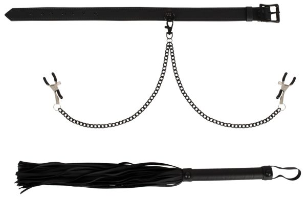 Ensemble Pince-Tétons et Martinet Vegan Fetish – Image 4