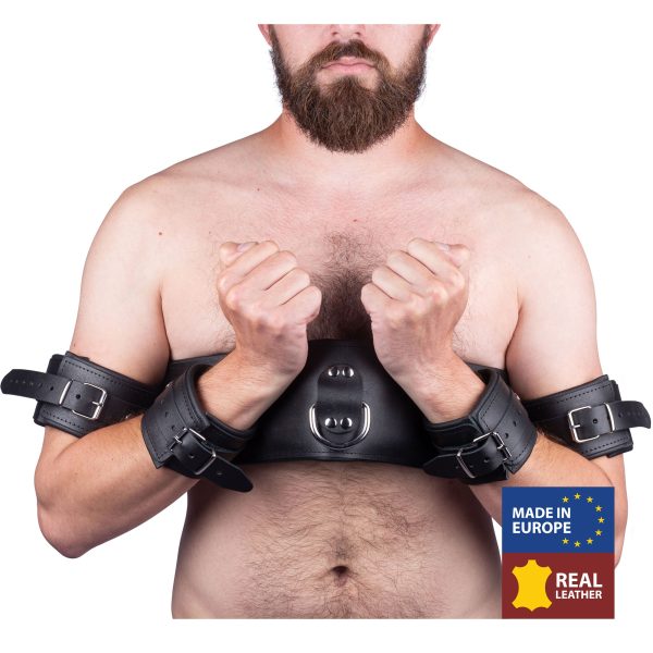 Entraves en cuir Bras/poignets et Poitrine