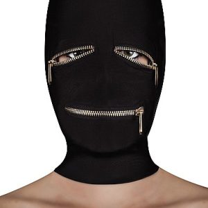 Cagoule SM noir avec fermetures