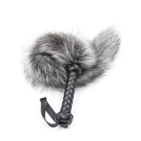 Fouet pour Caresse Gris 45cm – Image 2