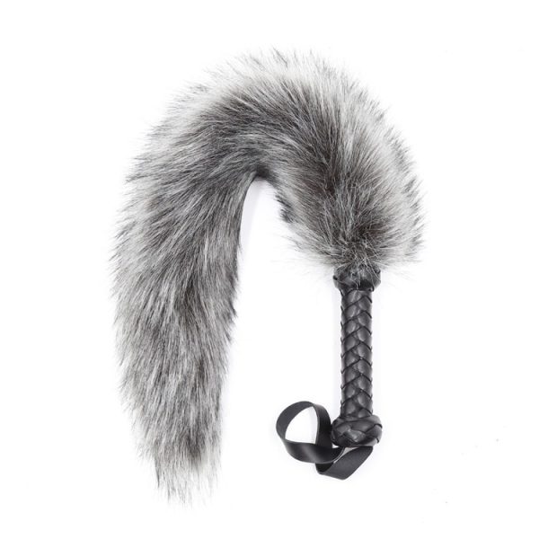 Fouet pour Caresse Gris 45cm – Image 3