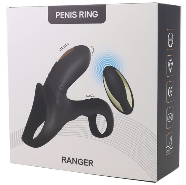 Gaine de pénis vibrante Ranger Up 10cm – Image 2