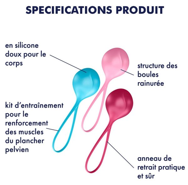Kit de 3 boules de geisha - 3.8 cm – Image 3