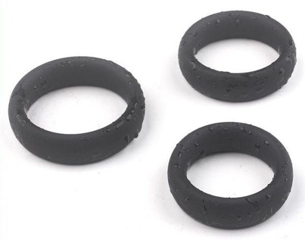 Kit de 3 cockrings silicone Thick Set – Image 5