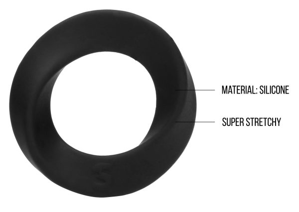 Lot de 2 cockrings en silicone Twist Sono n°86 – Image 10