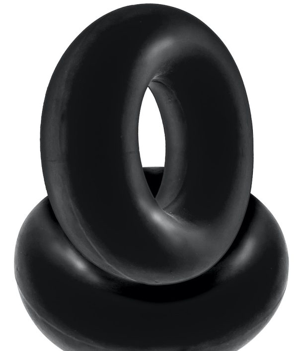 Lot de 2 cockrings Stiffy Bulge Noirs – Image 5