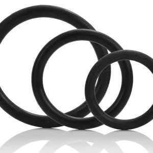 Lot de 3 cockrings Noir