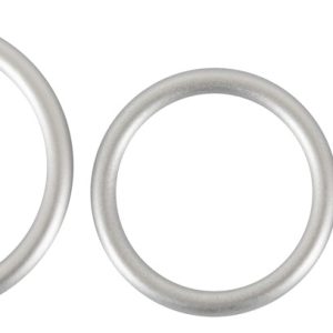 Lot de 3 cockrings Silicone Thin Ring Gris