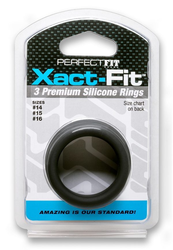 Lot de 3 cockrings Xact-Fit S-M – Image 2