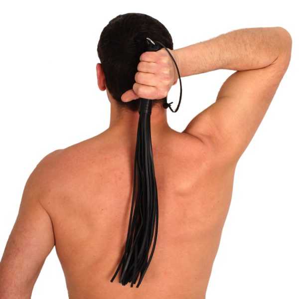 Martinet en cuir 24 lanières 50cm – Image 2
