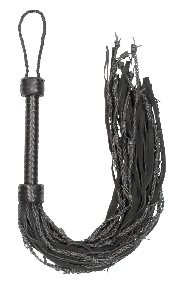 Martinet Fil Barbelé Cuir 55cm