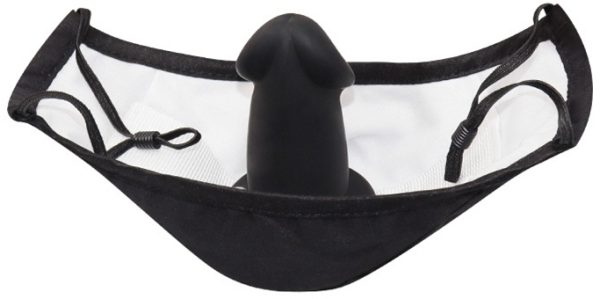 Masque avec Bâillon Gode 7 x 4cm – Image 2