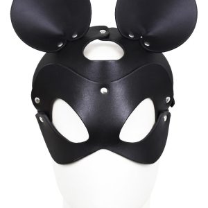 Masque avec Visage Souris Noir