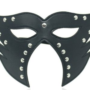 Masque Cat open Mouth Noir