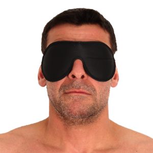 Masque en cuir Blind Leather Noir