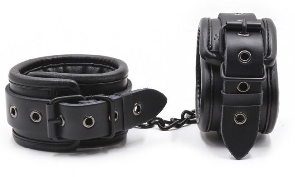 Menottes de poignets Lined Noires