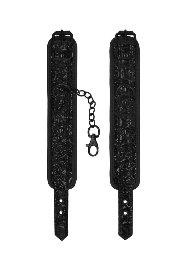 Menottes de poignets Luxury Noire – Image 4