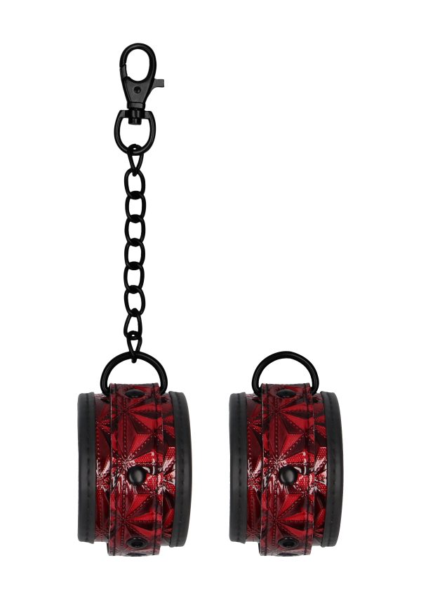 Menottes de poignets Luxury Rouge – Image 3