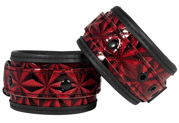 Menottes de poignets Luxury Rouge