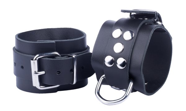 Menottes en cuir Ultra Noires – Image 2