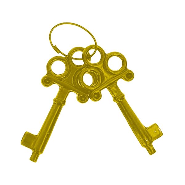Menottes en métal Fun Cuffs dorées – Image 4