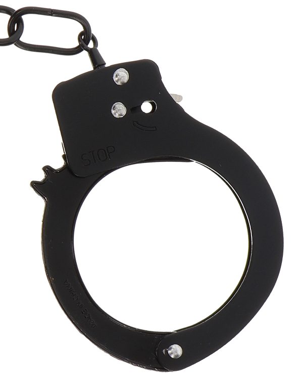 Menottes en métal Fun Cuffs Noires – Image 2