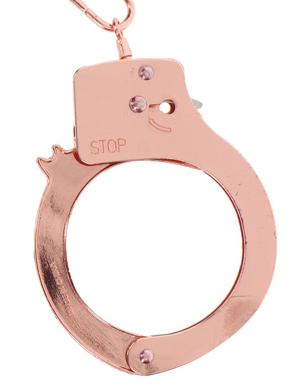 Menottes en métal Fun Cuffs Roses – Image 3