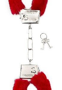 Menottes Furry Rouge