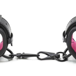 Menottes Noir-Rose