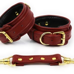 Menottes Pin Lock Rouge foncé